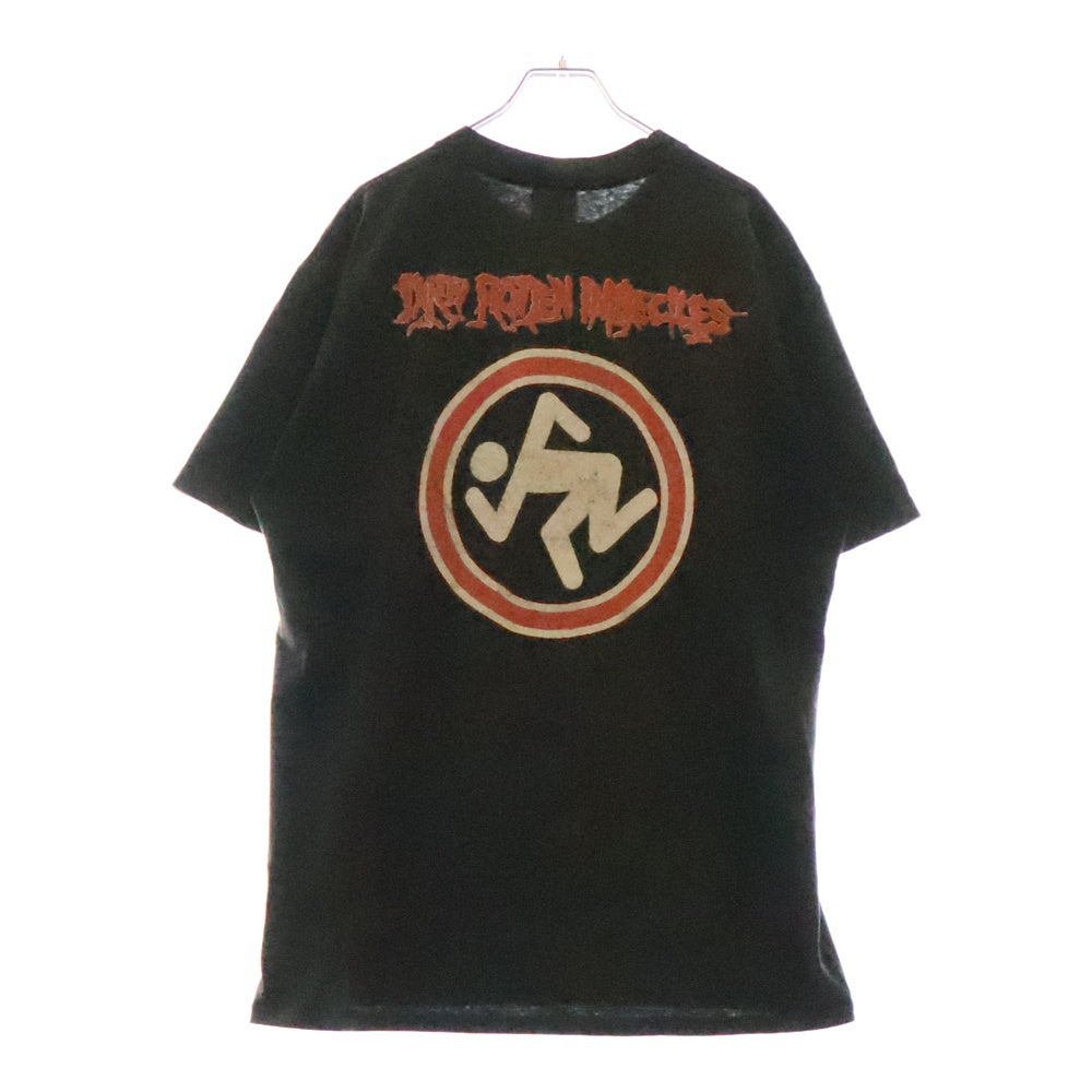 VINTAGE(ヴィンテージ) 90s D.R.I. Dealing With It TEE 両面プリント半袖Tシャツ カットソー ブラック