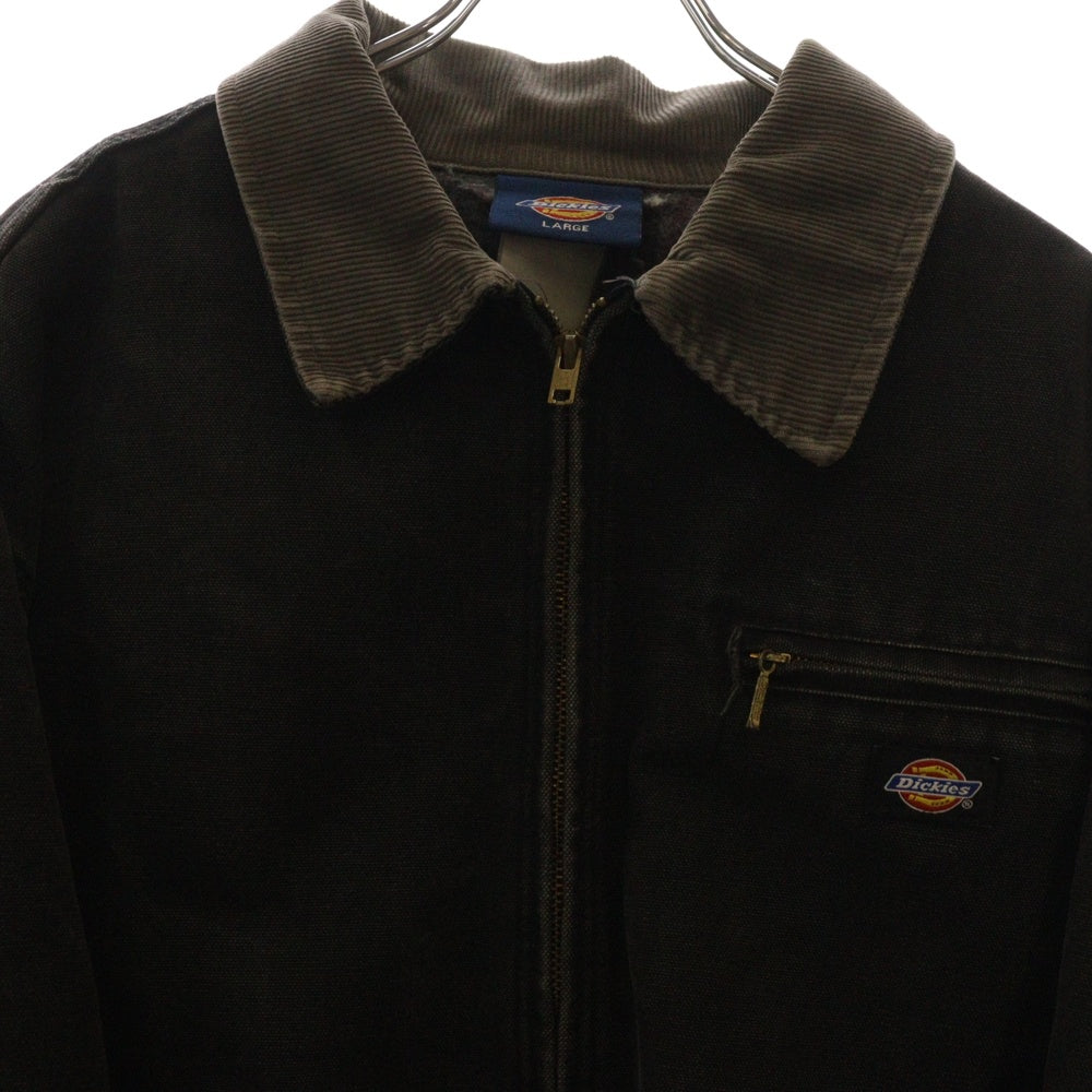 Dickies(ディッキーズ) 90S 紺タグ ブランケット付き ダックデトロイトジャケット ブラック
