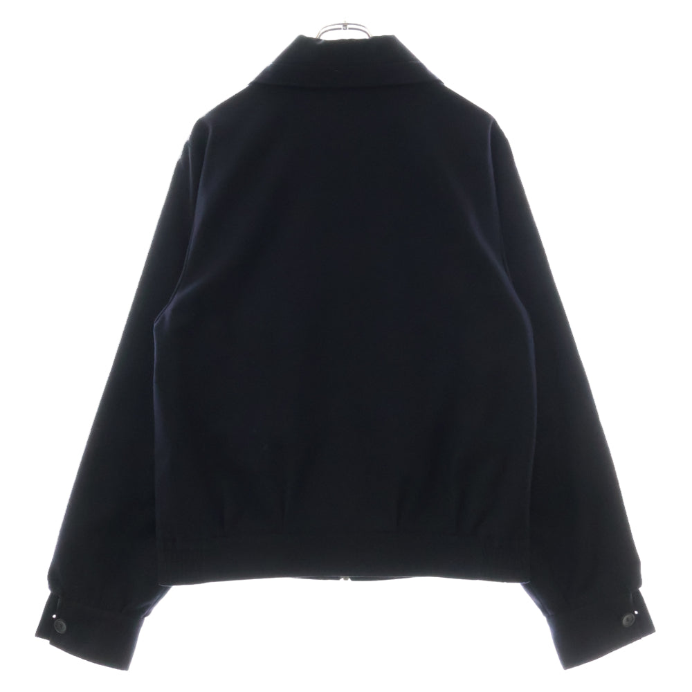 RAF SIMONS(ラフシモンズ) 01AW RIOT RIOT RIOT期 Archive アーカイブ ウールジップアップ ブルゾン ジャケット ネイビー