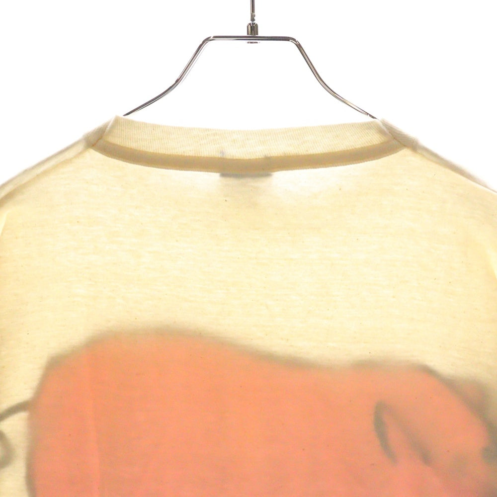 VINTAGE(ヴィンテージ) 00s PIG ピッグ フロント プリント Tシャツ 半袖カットソー ホワイト