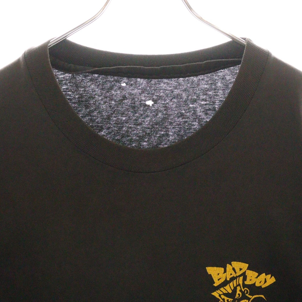 VINTAGE(ヴィンテージ) 90s BAD BOY CLUB バッドボーイ クラブ プリント Tシャツ 半袖カットソー ブラック