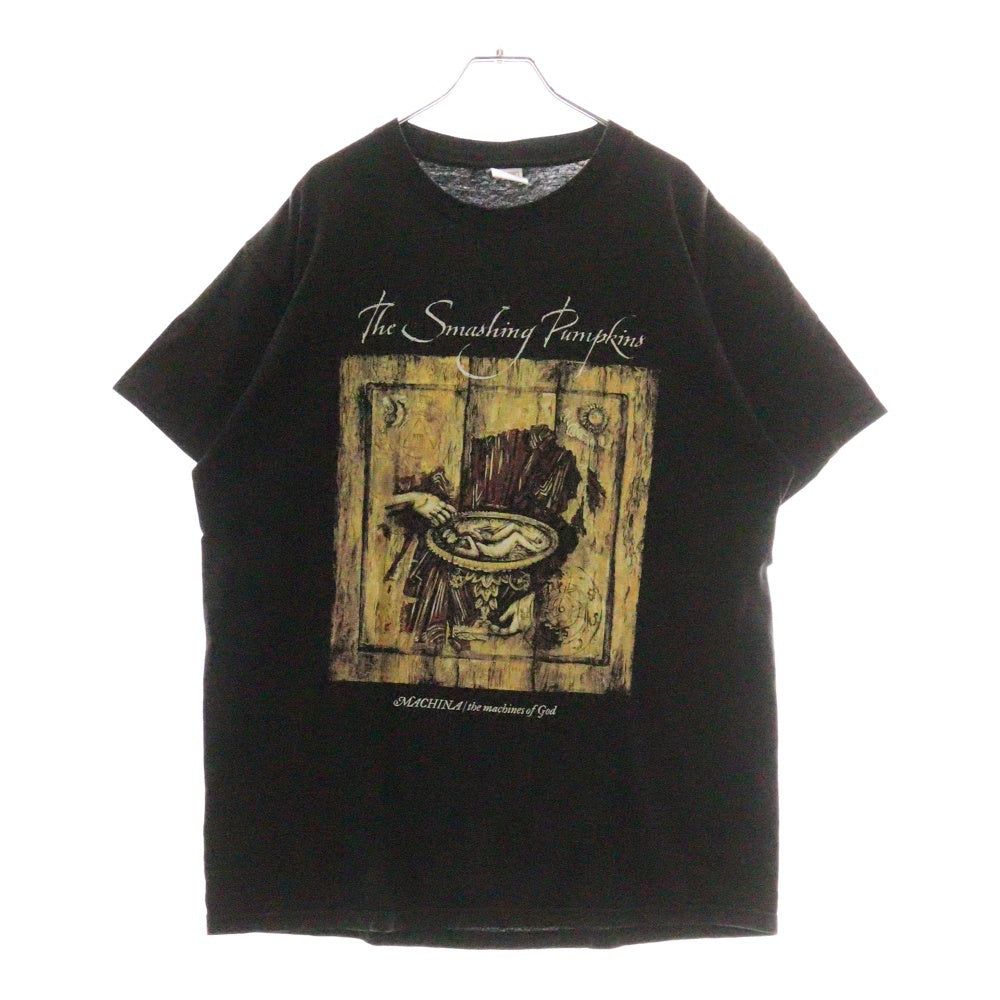 VINTAGE(ヴィンテージ) 00s THE SMASHING PUMPKINS THE SACRED AND PROFANE TOUR ザセイクリッドアンドプロフェイン 両面プリント Tシャツ 半袖カットソー ブラック