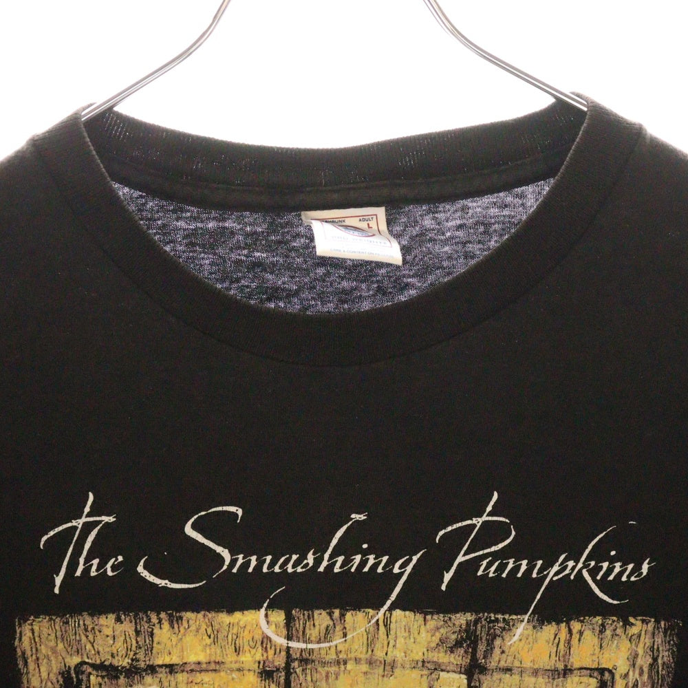 VINTAGE(ヴィンテージ) 00s THE SMASHING PUMPKINS THE SACRED AND PROFANE TOUR ザセイクリッドアンドプロフェイン 両面プリント Tシャツ 半袖カットソー ブラック