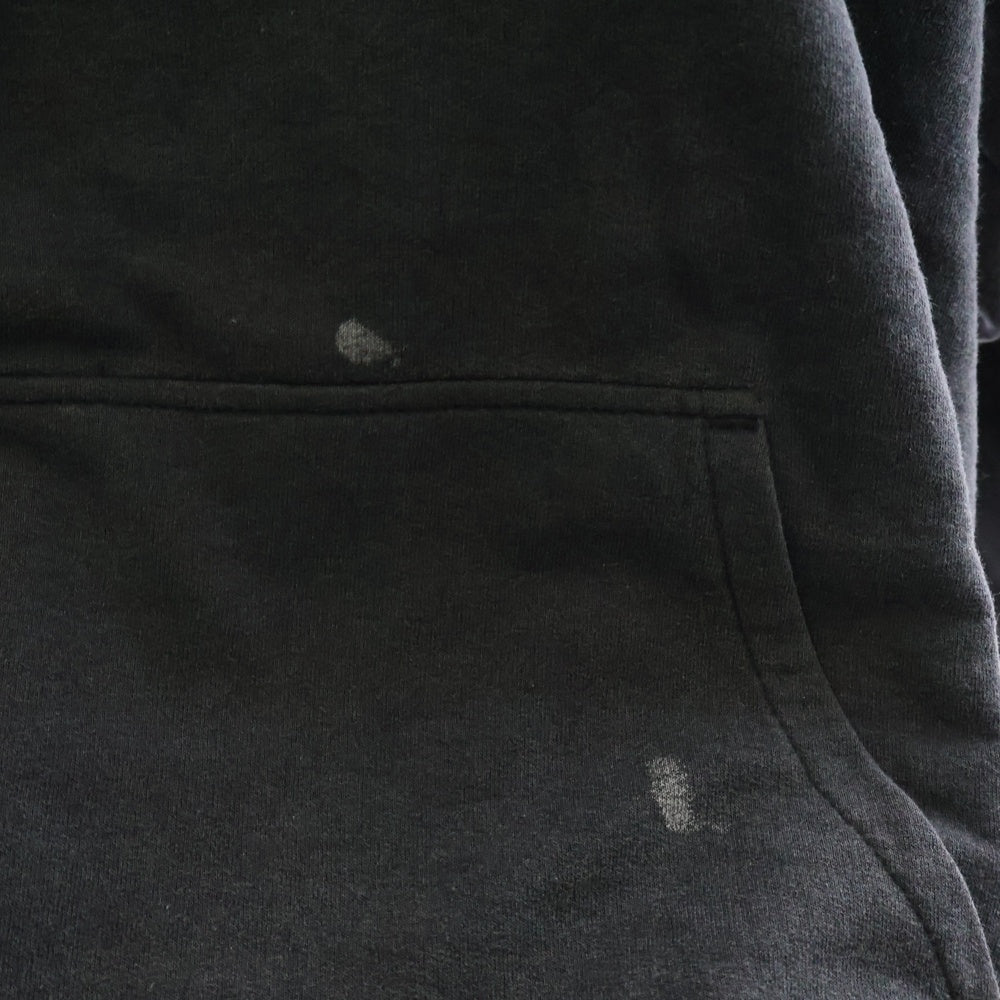 CHROME HEARTS(クロムハーツ) OLD Horseshoe Hoodie オールドモデル ホースシュー 袖プリント プルオーバー パーカー ブラック