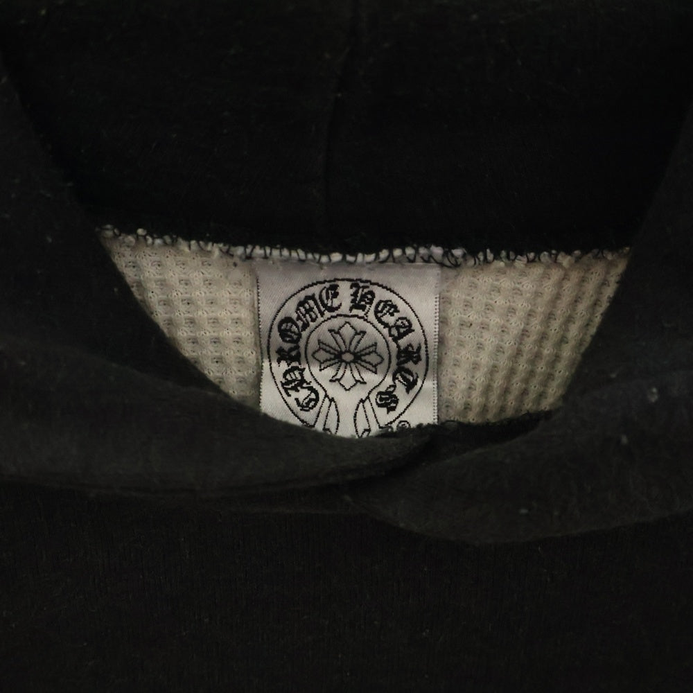 CHROME HEARTS(クロムハーツ) OLD Horseshoe Hoodie オールドモデル ホースシュー 袖プリント プルオーバー パーカー ブラック