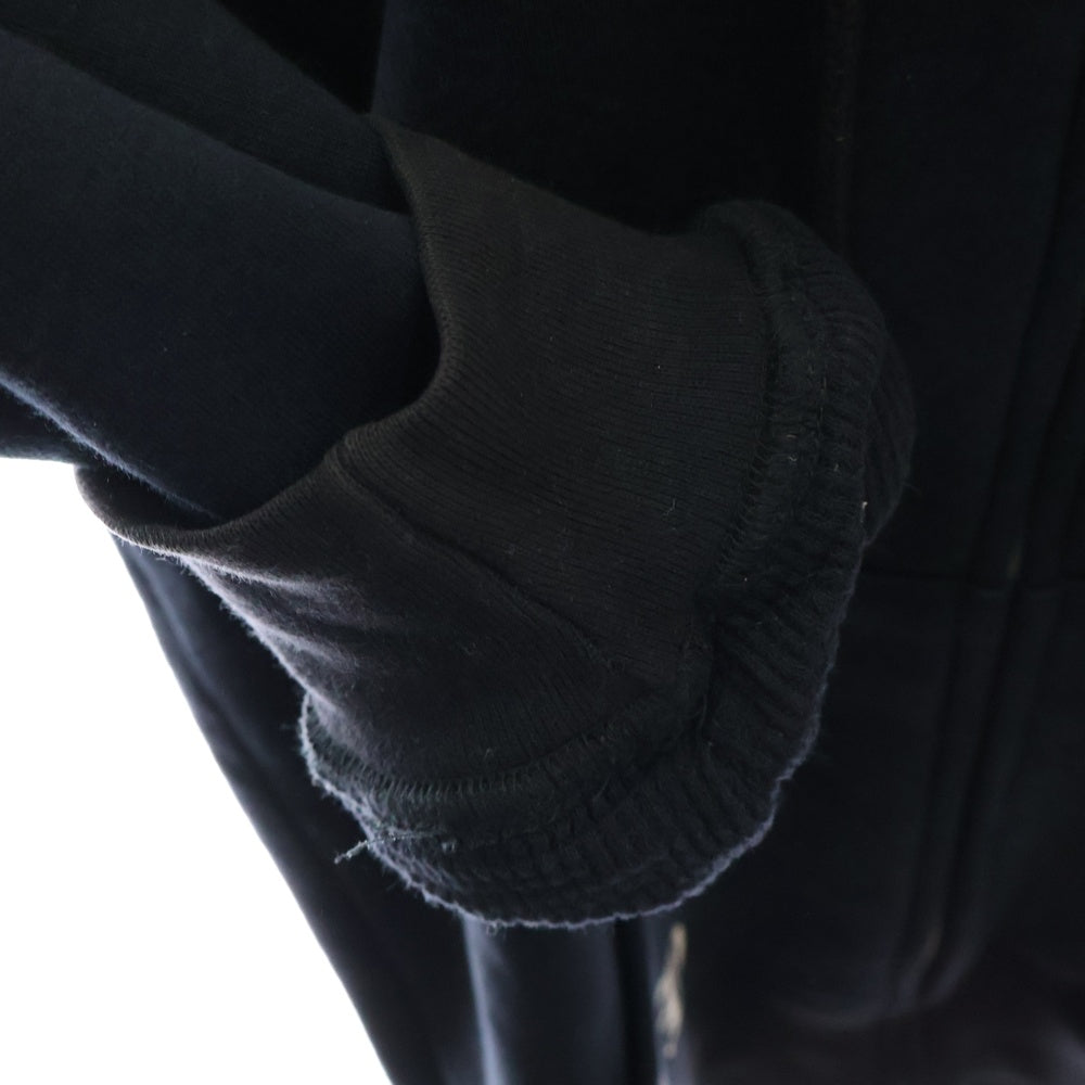 CHROME HEARTS(クロムハーツ) OLD Dagger Zip Hoodie オールドモデル ダガープリント 裏地サーマル ジップパーカーパーカー フーディー ブラック