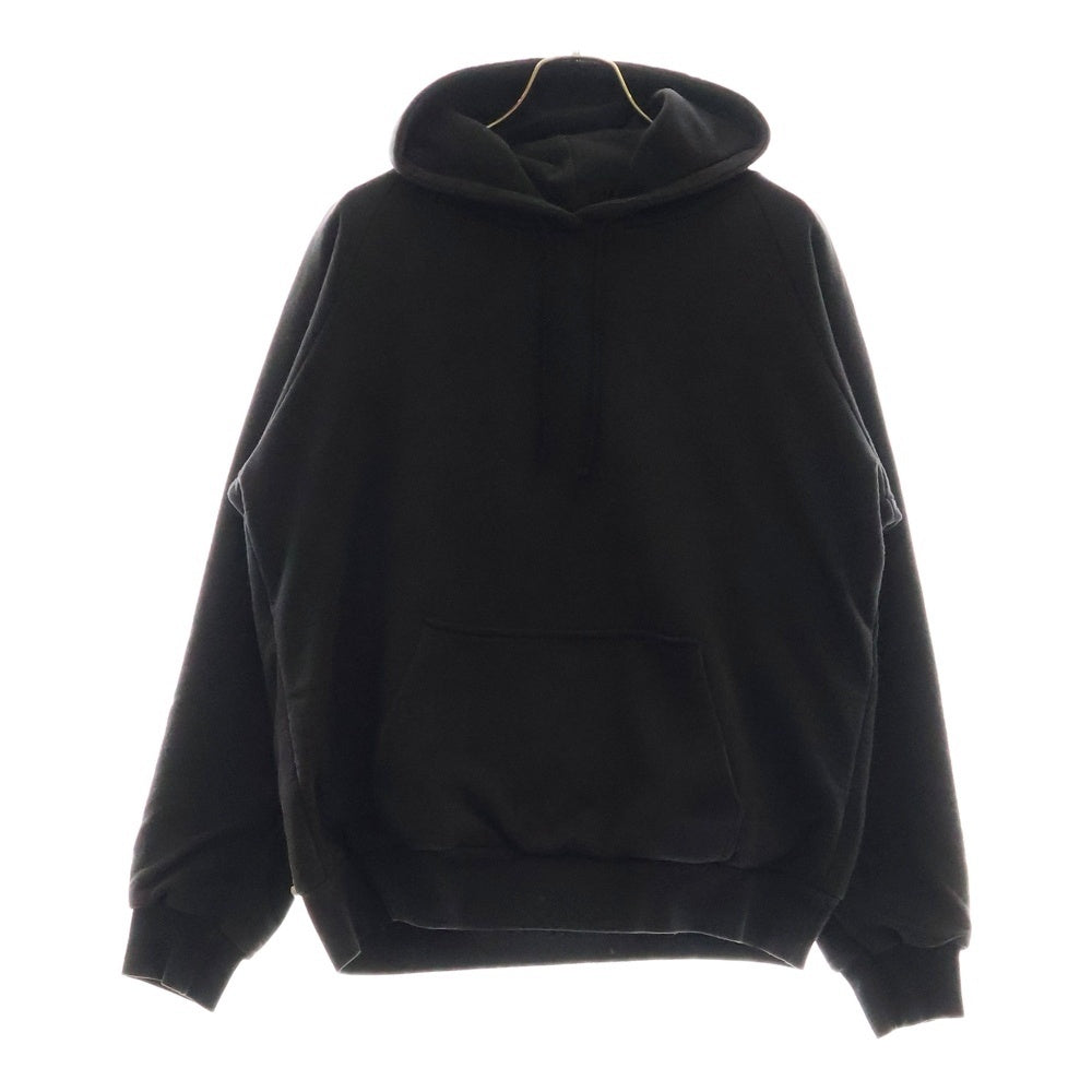 CHROME HEARTS(クロムハーツ) OLD SWTSHRT PLVR オールドモデル 袖フローラル ホースシュープリント サーマル裏地プルオーバーパーカー ブラック