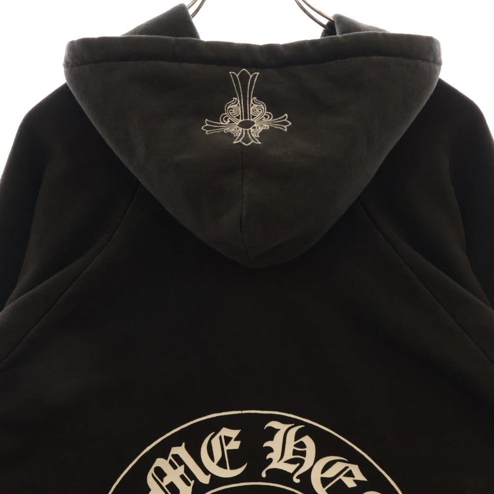 CHROME HEARTS(クロムハーツ) OLD Horseshoe Hoodie オールドモデル バックホースシュー プルオーバー パーカー ブラック