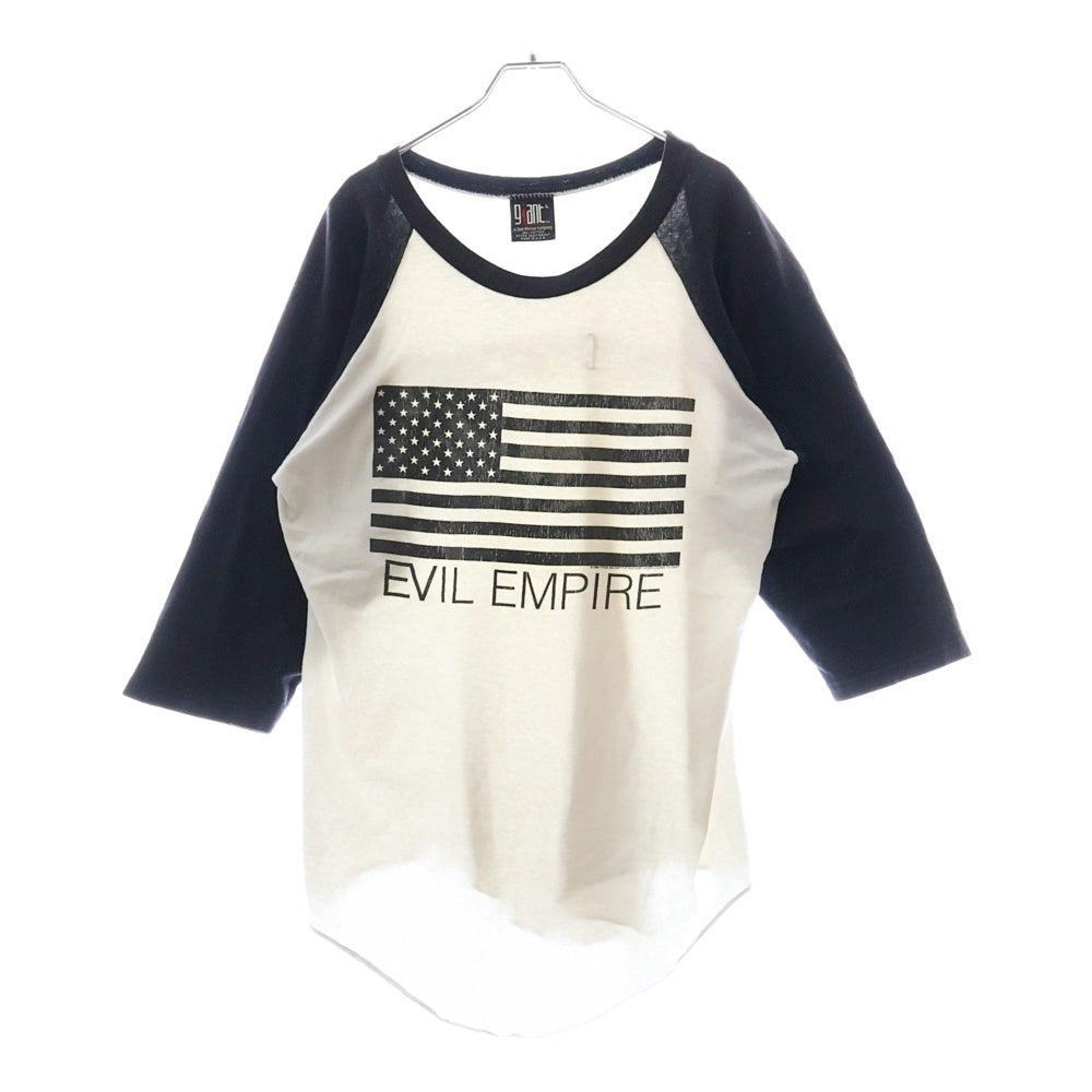 VINTAGE(ヴィンテージ) 90s RAGE AGAINST THE MACHINE EVIL ENPIRE 1996 RAGLAN レイジ・アゲインスト・ザ・マシーン イービル・エンパイア 1996 ラグラン Tシャツ 長袖カットソー