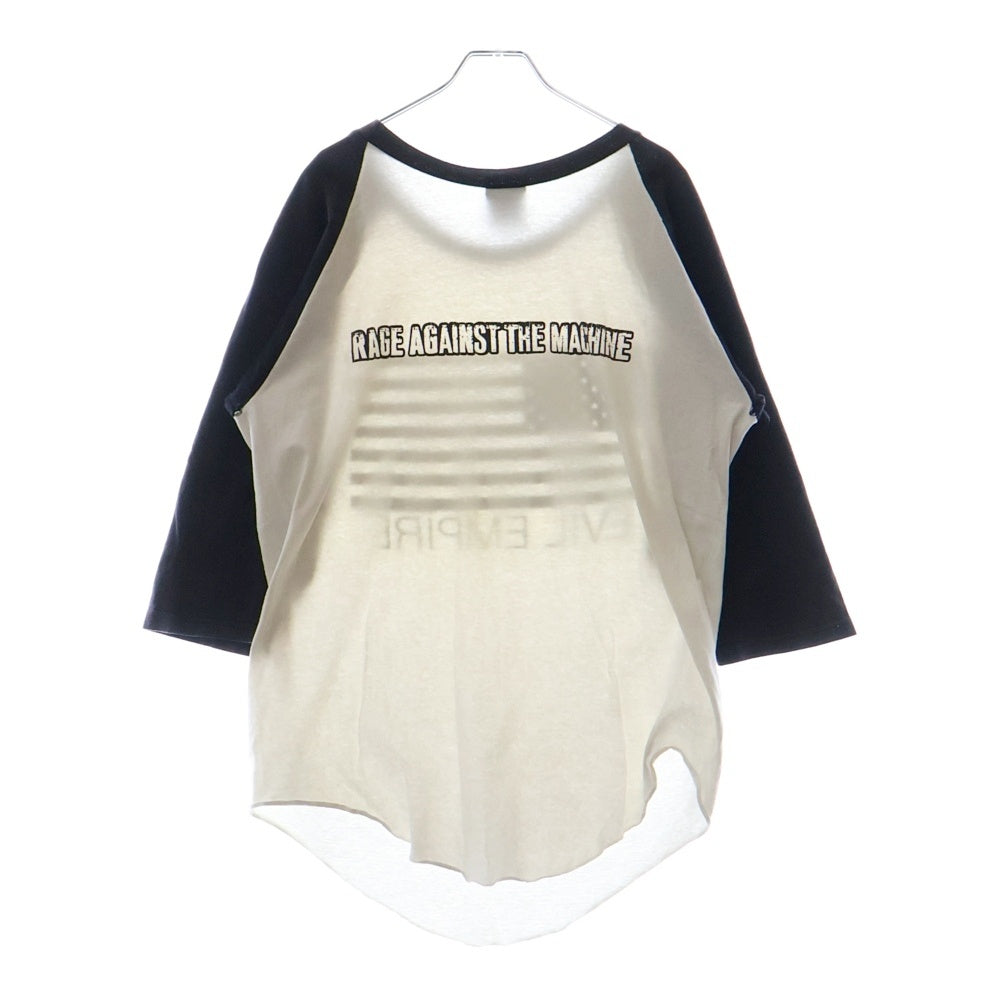 VINTAGE(ヴィンテージ) 90s RAGE AGAINST THE MACHINE EVIL ENPIRE 1996 RAGLAN レイジ・アゲインスト・ザ・マシーン イービル・エンパイア 1996 ラグラン Tシャツ 長袖カットソー