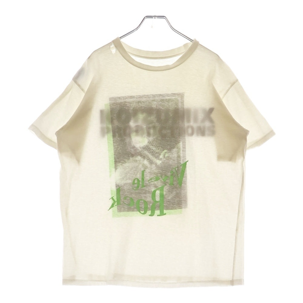 AFFA(エーエフエフエー) 90S KOIZUMIX PRODUCTION 小泉今日子 フォトプリント 半袖Tシャツ ホワイト