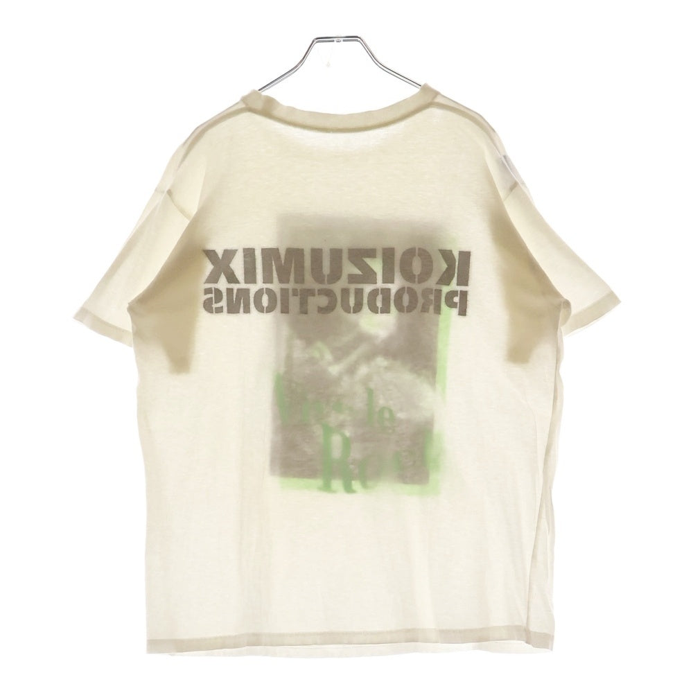 AFFA(エーエフエフエー) 90S KOIZUMIX PRODUCTION 小泉今日子 フォトプリント 半袖Tシャツ ホワイト