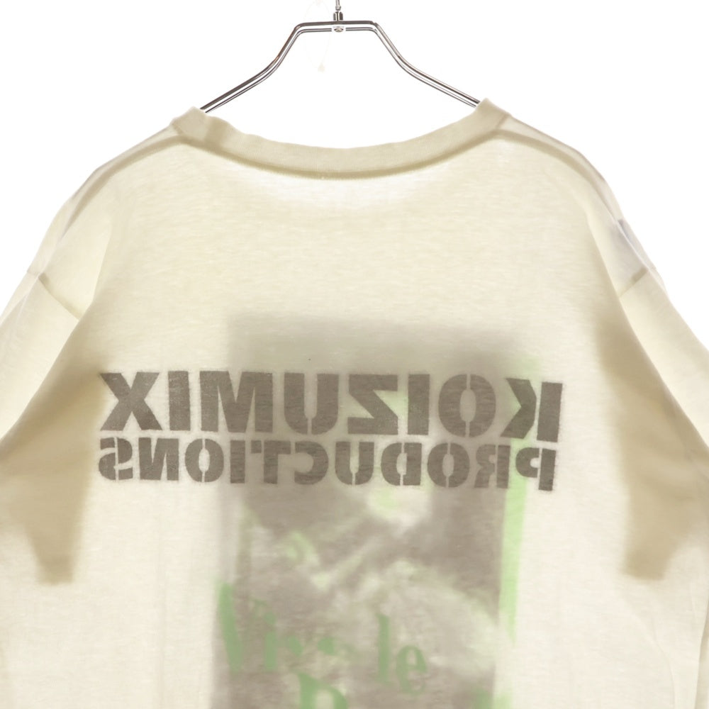 AFFA(エーエフエフエー) 90S KOIZUMIX PRODUCTION 小泉今日子 フォトプリント 半袖Tシャツ ホワイト