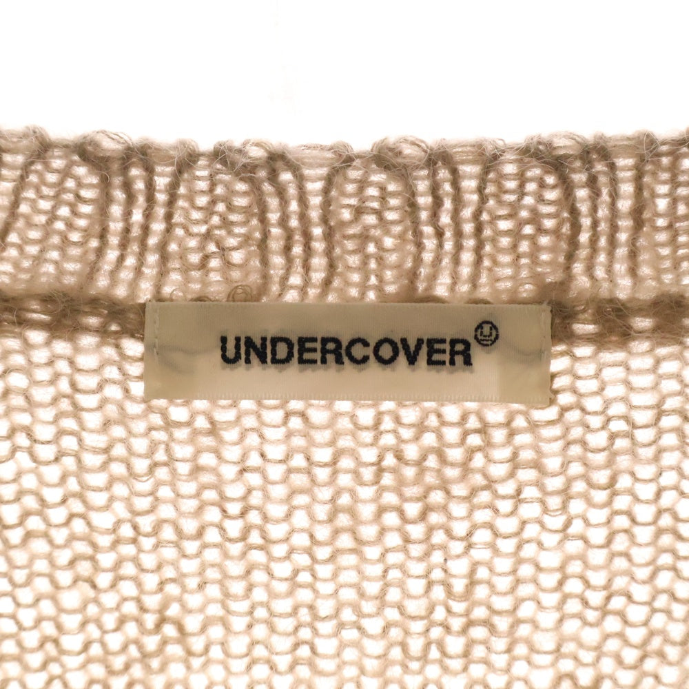 UNDERCOVER(アンダーカバー) 23AW ダメージ加工 モヘアウールニット UP2C4905 ベージュ