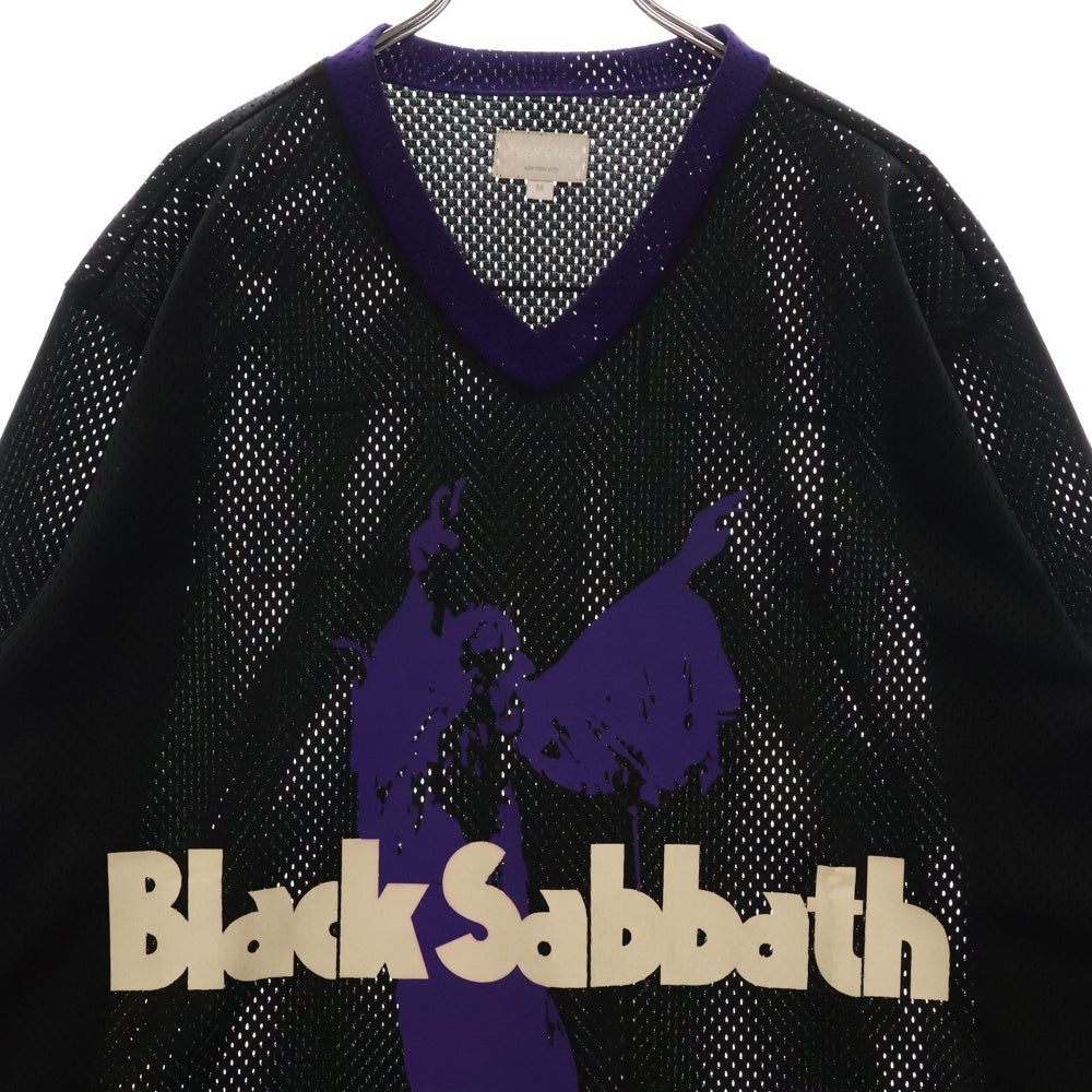 SUPREME(シュプリーム) 16SS Black Sabbath Hockey Jersey ブラックサバス ホッケージャージ ロングスリーブ ゲームシャツ ブラック