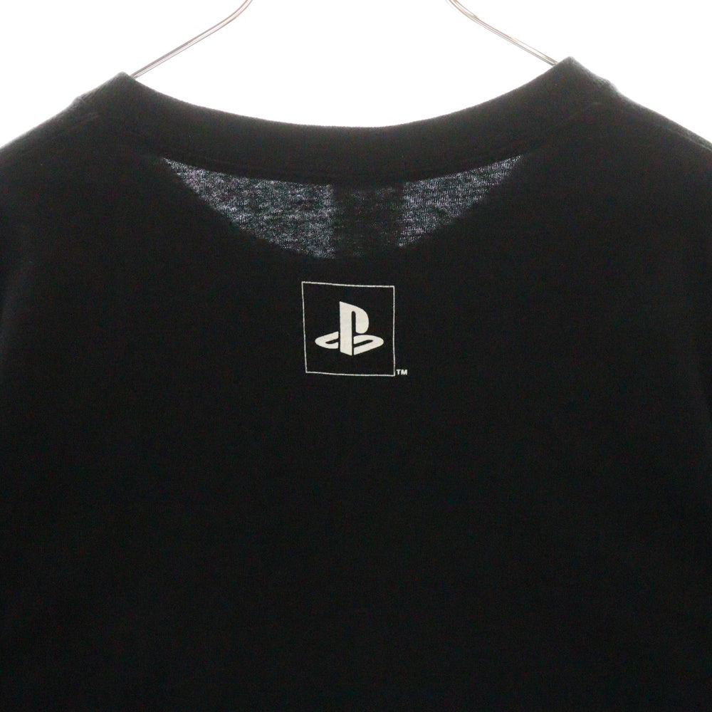 VINTAGE(ヴィンテージ) 00S PlayStation2 プレイステーション ロゴプリント 半袖Tシャツ ブラック