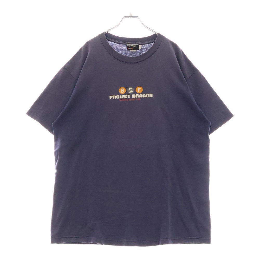 VINTAGE(ヴィンテージ) 90s BSF FUTURA PROJECT DRAGON ビーエスエフ フゥーチュラ プロジェクト ドラゴン Tシャツ 半袖カットソー パープル