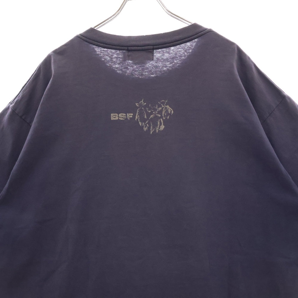 VINTAGE(ヴィンテージ) 90s BSF FUTURA PROJECT DRAGON ビーエスエフ フゥーチュラ プロジェクト ドラゴン Tシャツ 半袖カットソー パープル