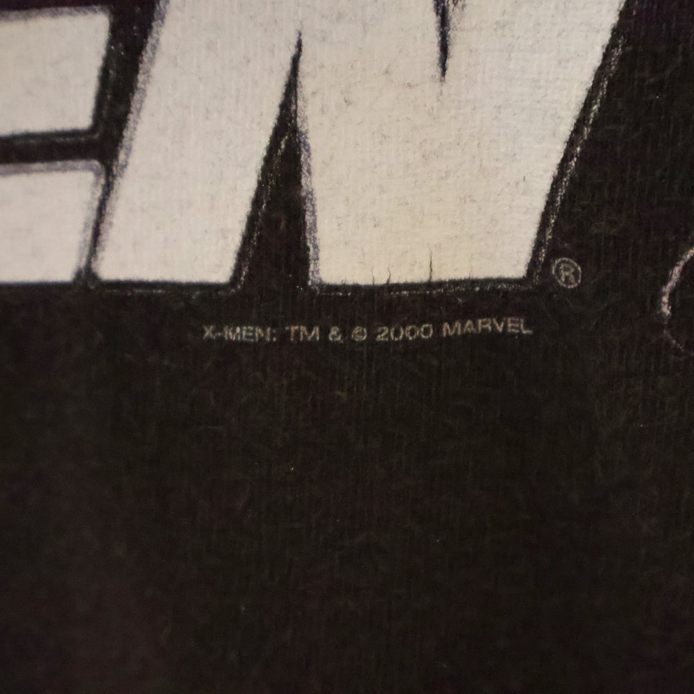VINTAGE(ヴィンテージ) 00s X-MEN マグニート プリント Tシャツ 半袖カットソー ブラック