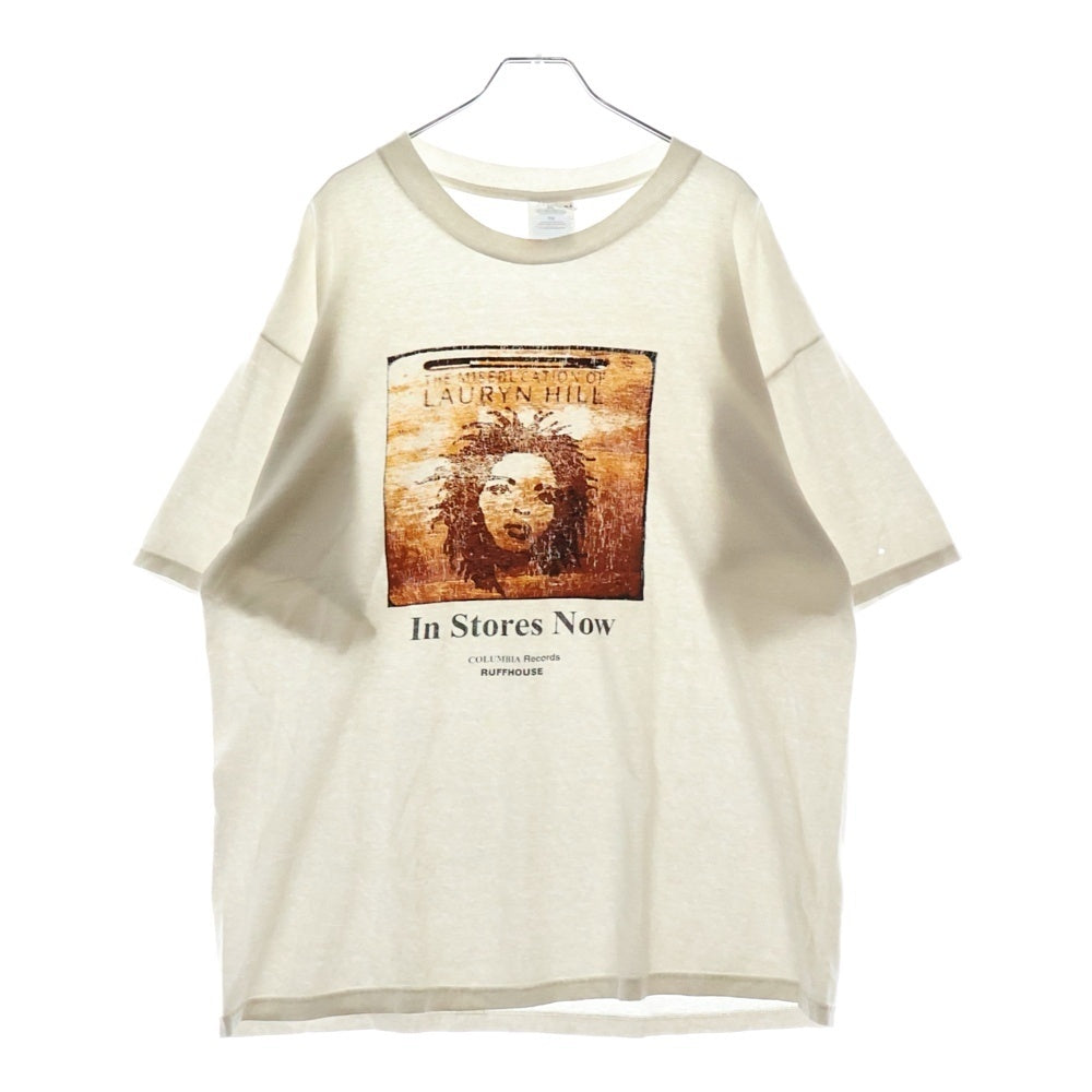 VINTAGE(ヴィンテージ) 90S LAURYN HILL IN STORES NOW ローリンヒル プリント 半袖Tシャツ ホワイト