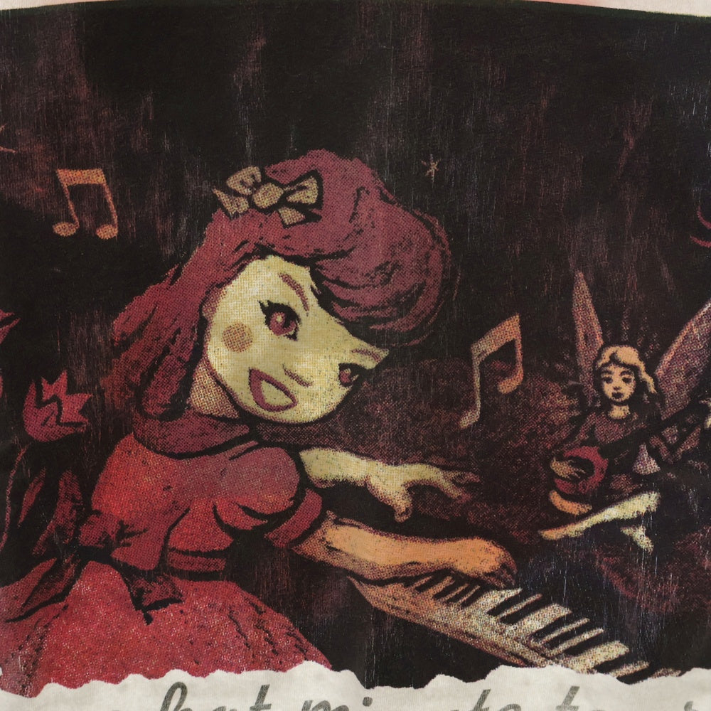 VINTAGE(ヴィンテージ) 90S RED HOT CHILI PEPPERS ONE HOT MINUTE 1995 BOOTLEG レッドホットチリペッパーズ ワンホットミニッツ ブートレグ 両面プリント 半袖Tシャツ ホワイト
