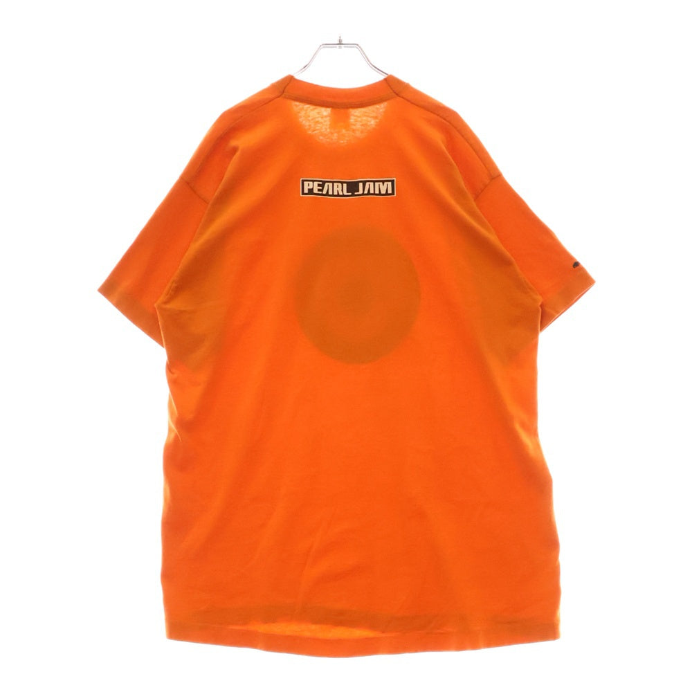 VINTAGE(ヴィンテージ) 90S PEARL JAM target パールジャム ターゲット 半袖Tシャツ オレンジ