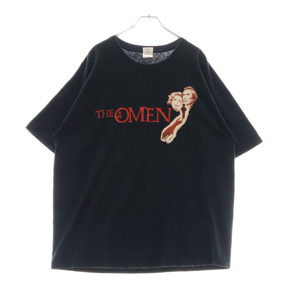 VINTAGE(ヴィンテージ) 00S THE OMEN オーメン プリント 半袖Tシャツ ブラック