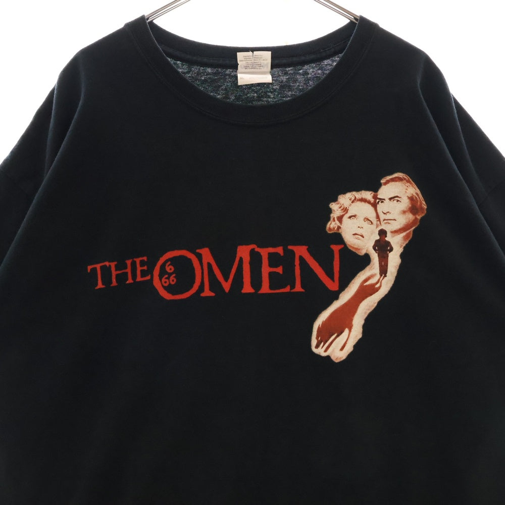 VINTAGE(ヴィンテージ) 00S THE OMEN オーメン プリント 半袖Tシャツ ブラック