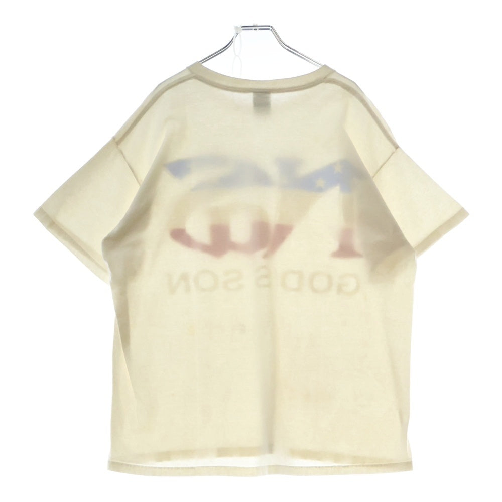 VINTAGE(ヴィンテージ) 00S Nas God's Son ナズ フロントプリント 半袖Tシャツ ホワイト