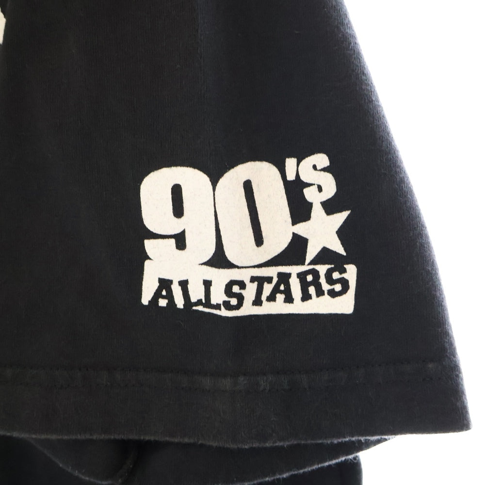 VINTAGE(ヴィンテージ) 90S Rap All Stars ラッププリント 半袖Tシャツ ブラック