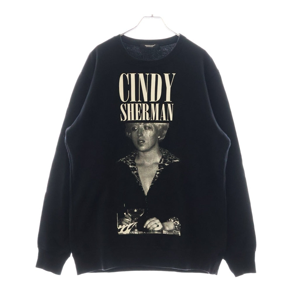 UNDERCOVER(アンダーカバー) 20SS CINDY SHERMAN UCU9891-3 プリントスウェット トレーナー ブラック