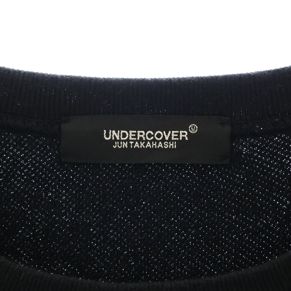 UNDERCOVER(アンダーカバー) 20SS CINDY SHERMAN UCU9891-3 プリントスウェット トレーナー ブラック