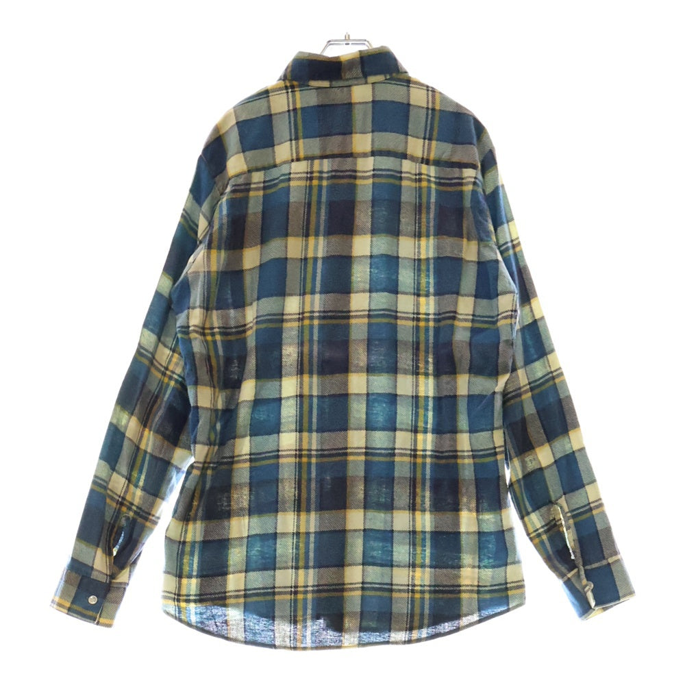 VINTAGE(ヴィンテージ) Sears Regular collar CHECK SHIRT シアーズ レギュラーカラー チェック 長袖シャツ ブルー