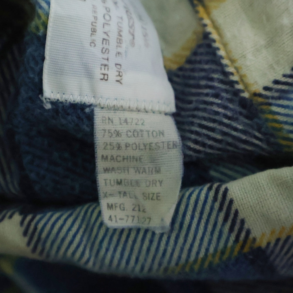VINTAGE(ヴィンテージ) Sears Regular collar CHECK SHIRT シアーズ レギュラーカラー チェック 長袖シャツ ブルー