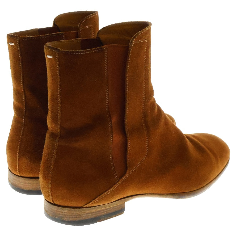 Maison Margiela 22(メゾンマルジェラ) SUEDE SIDE GORE BOOTS スエード サイドゴア ブーツ キャメル