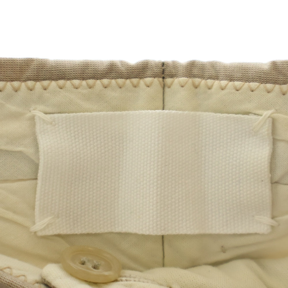 Maison Margiela(メゾンマルジェラ) 04SS コットン ポプリン パンツ ベージュ