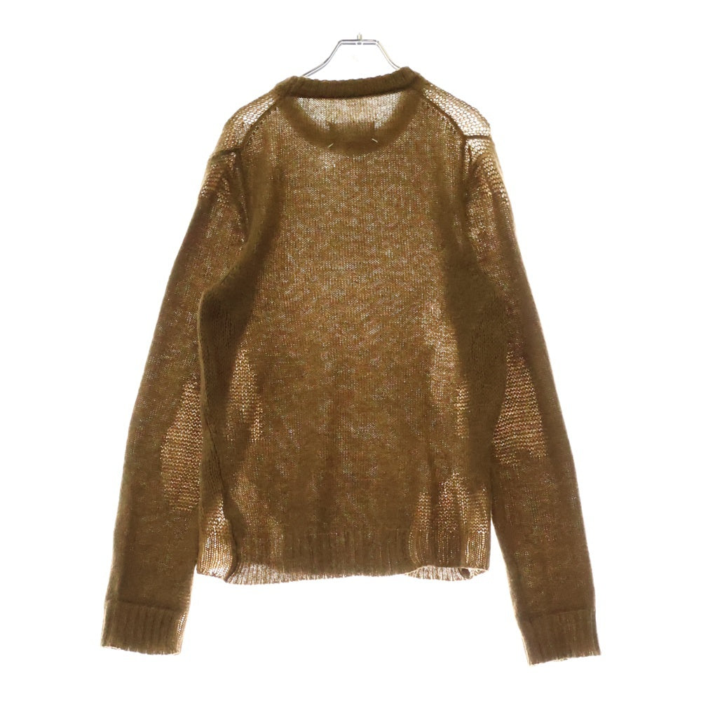 Maison Margiela 10(メゾン マルジェラ) 16AW CREW NECK クルーネック ニットセーター ブラウン S30HA0880 S15721