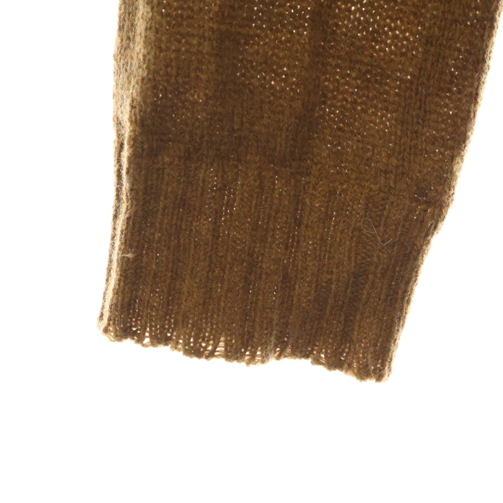 Maison Margiela 10(メゾン マルジェラ) 16AW CREW NECK クルーネック ニットセーター ブラウン S30HA0880 S15721