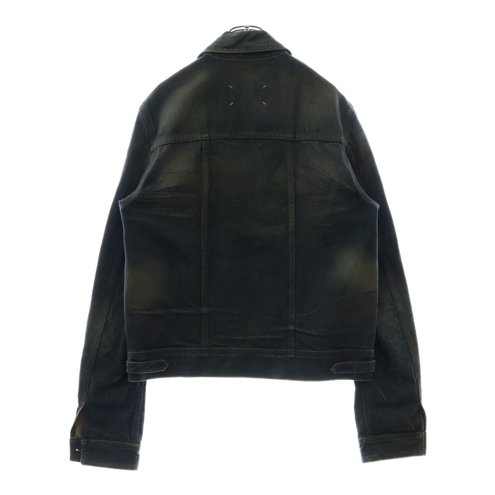 Maison Margiela 10(メゾン マルジェラ) 16SS デニム 再構築 ジップアップ ジャケット インディゴ S50AM0255 S30489