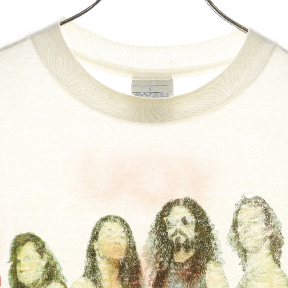 VINTAGE(ヴィンテージ) 90S Faith No More You Fat Bastards フェイスノーモア 両面プリント 半袖Tシャツ ホワイト