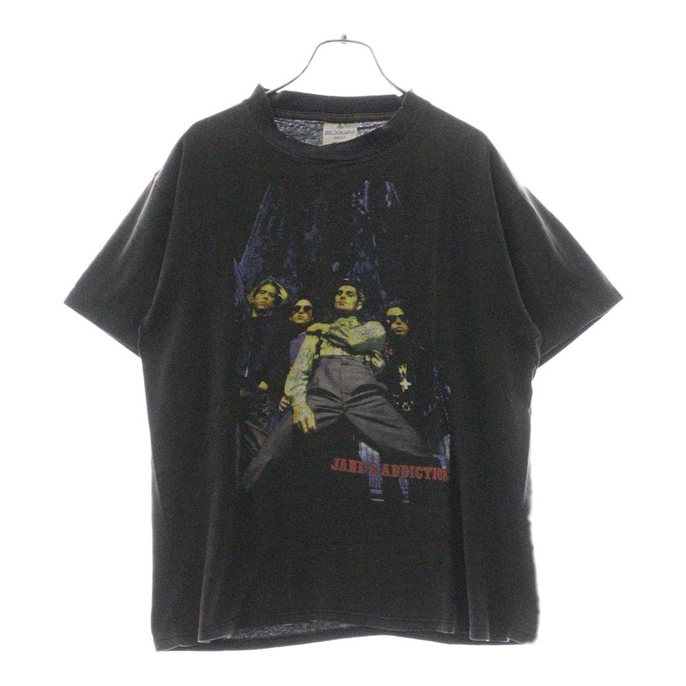 VINTAGE(ヴィンテージ) 90 JANE'S ADDICTION RITUAL DE LO HABITUAL TOUR ジェーンズアディクション 両面プリント 半袖Tシャツ ブラック