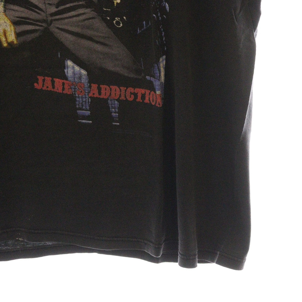 VINTAGE(ヴィンテージ) 90 JANE'S ADDICTION RITUAL DE LO HABITUAL TOUR ジェーンズアディクション 両面プリント 半袖Tシャツ ブラック