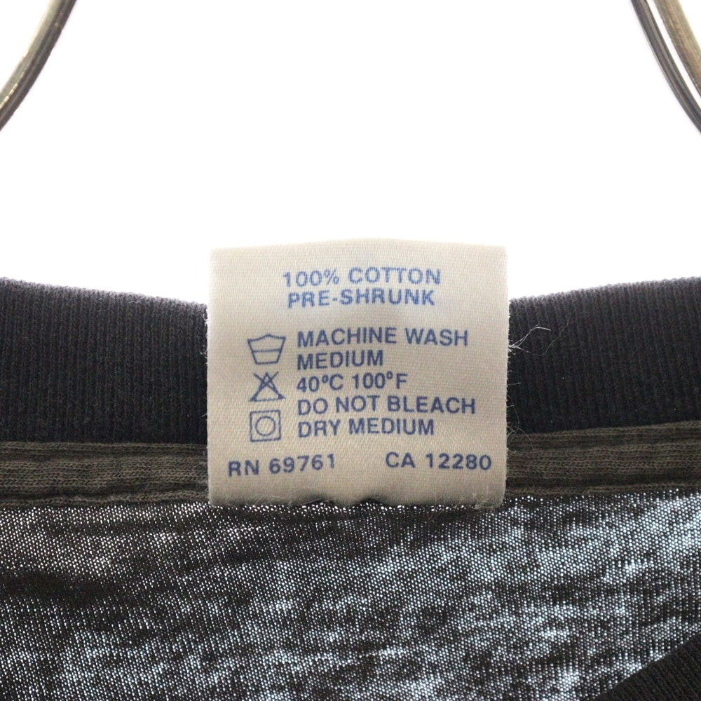VINTAGE(ヴィンテージ) 90 JANE'S ADDICTION RITUAL DE LO HABITUAL TOUR ジェーンズアディクション 両面プリント 半袖Tシャツ ブラック