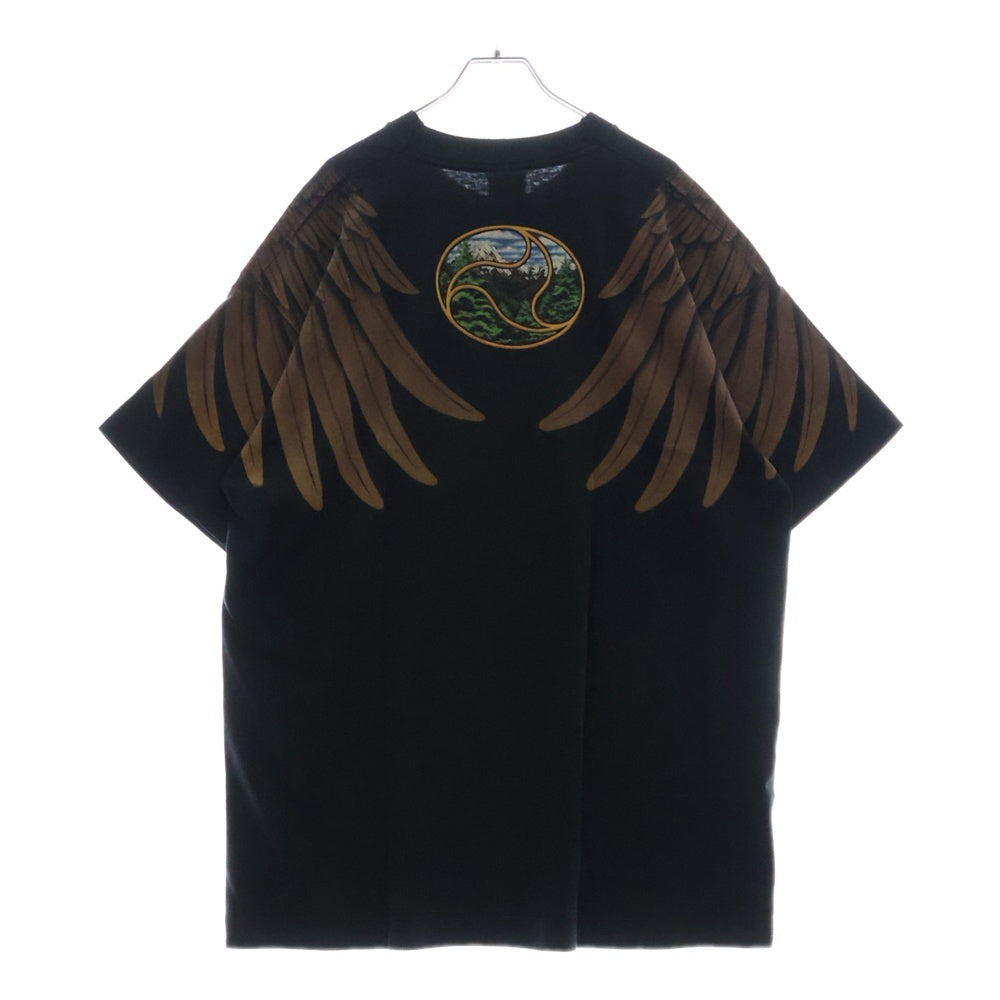 VINTAGE(ヴィンテージ) 90s EAGLE LIQUID BLUE イーグル Tシャツ 半袖カットソー ブラック
