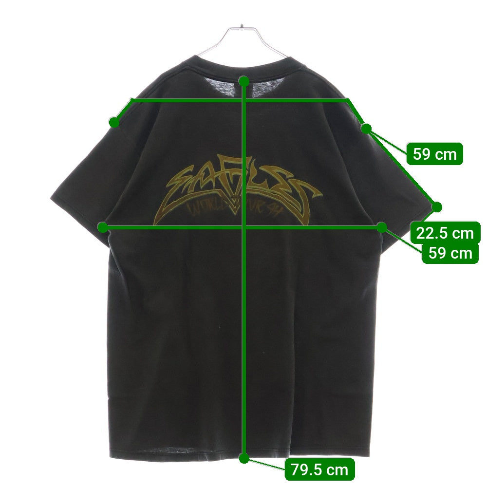 VINTAGE(ヴィンテージ) 90s EAGLES WORLD TOUR 94 イーグル ワールド ツアー Tシャツ 半袖カットソー ブラック