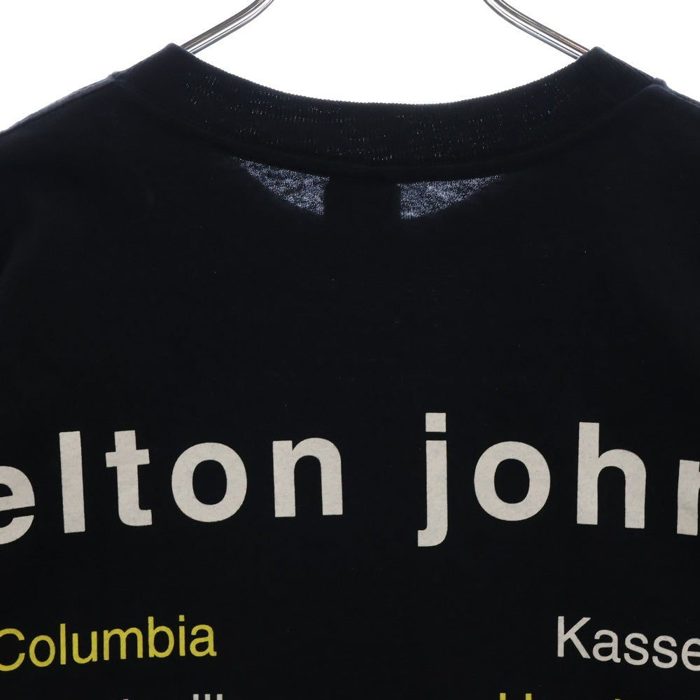 VINTAGE(ヴィンテージ) 00s ELTON JOHN エルトンジョン Tシャツ 半袖カットソー ブラック