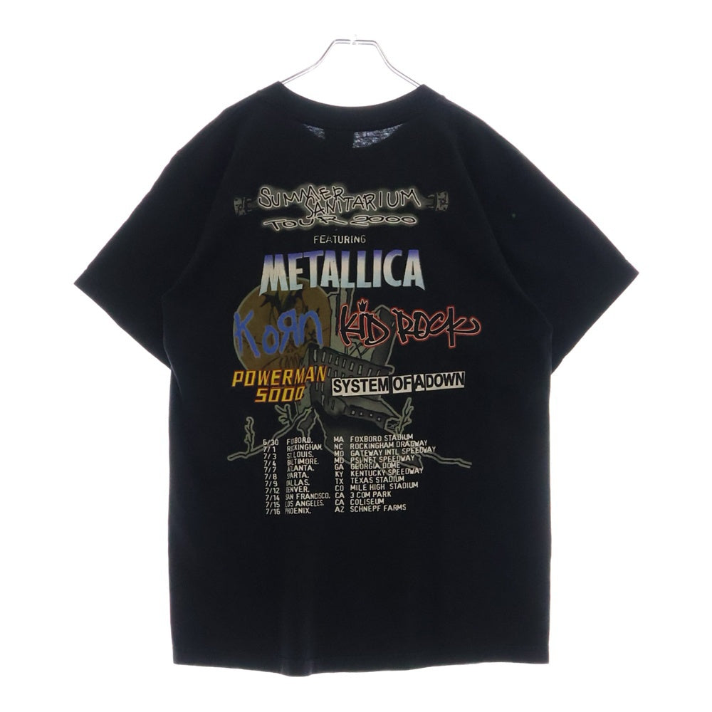 VINTAGE(ヴィンテージ) 00s SUMMER SANITARIUM TOUR Tシャツ 半袖カットソー ブラック
