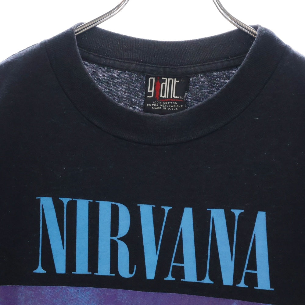 VINTAGE(ヴィンテージ) 90S NIRVANA SLIVER ニルヴァーナ スリヴァー Tシャツ ブラック