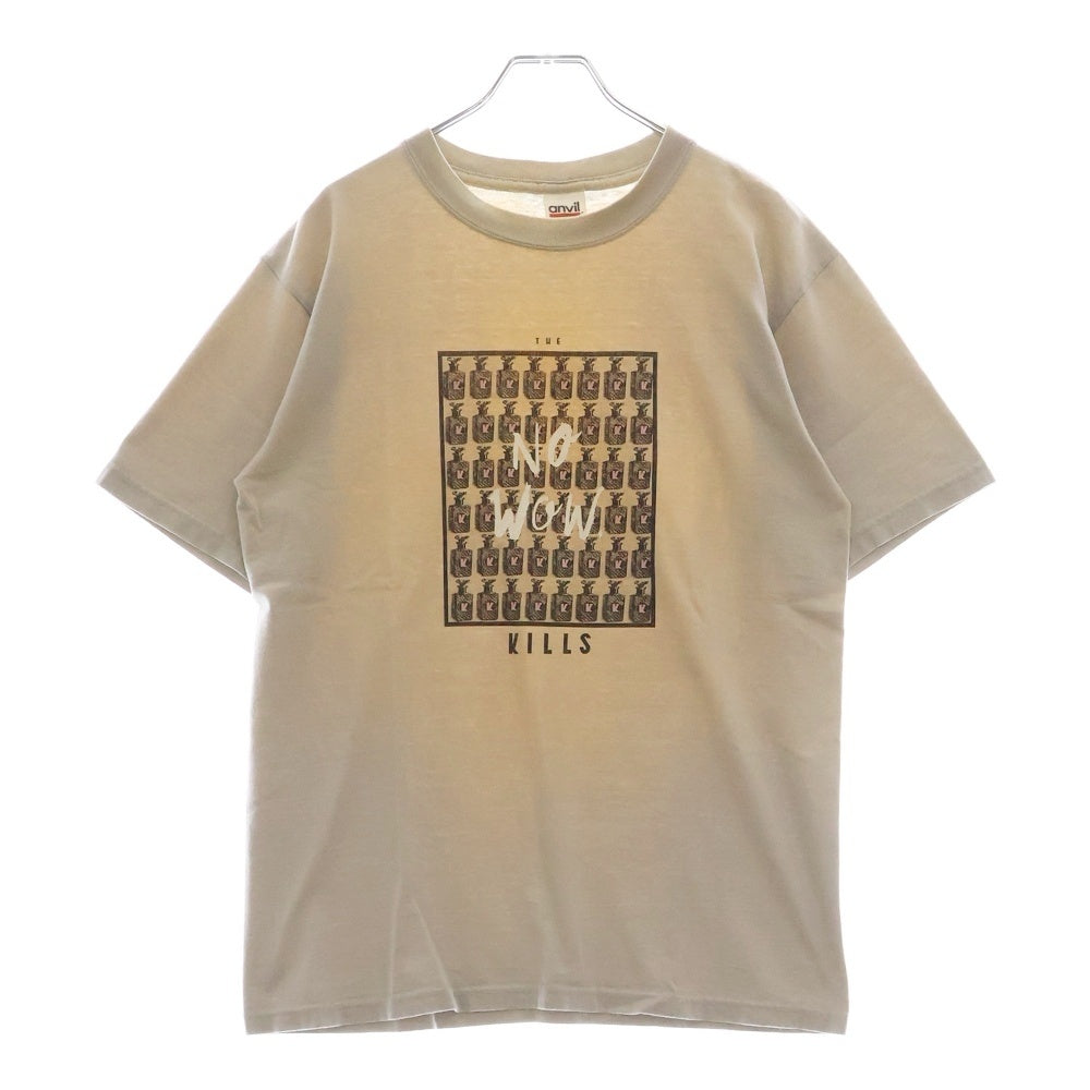 VINTAGE(ヴィンテージ) 00S THE KILLS プリント 半袖Tシャツ ベージュ