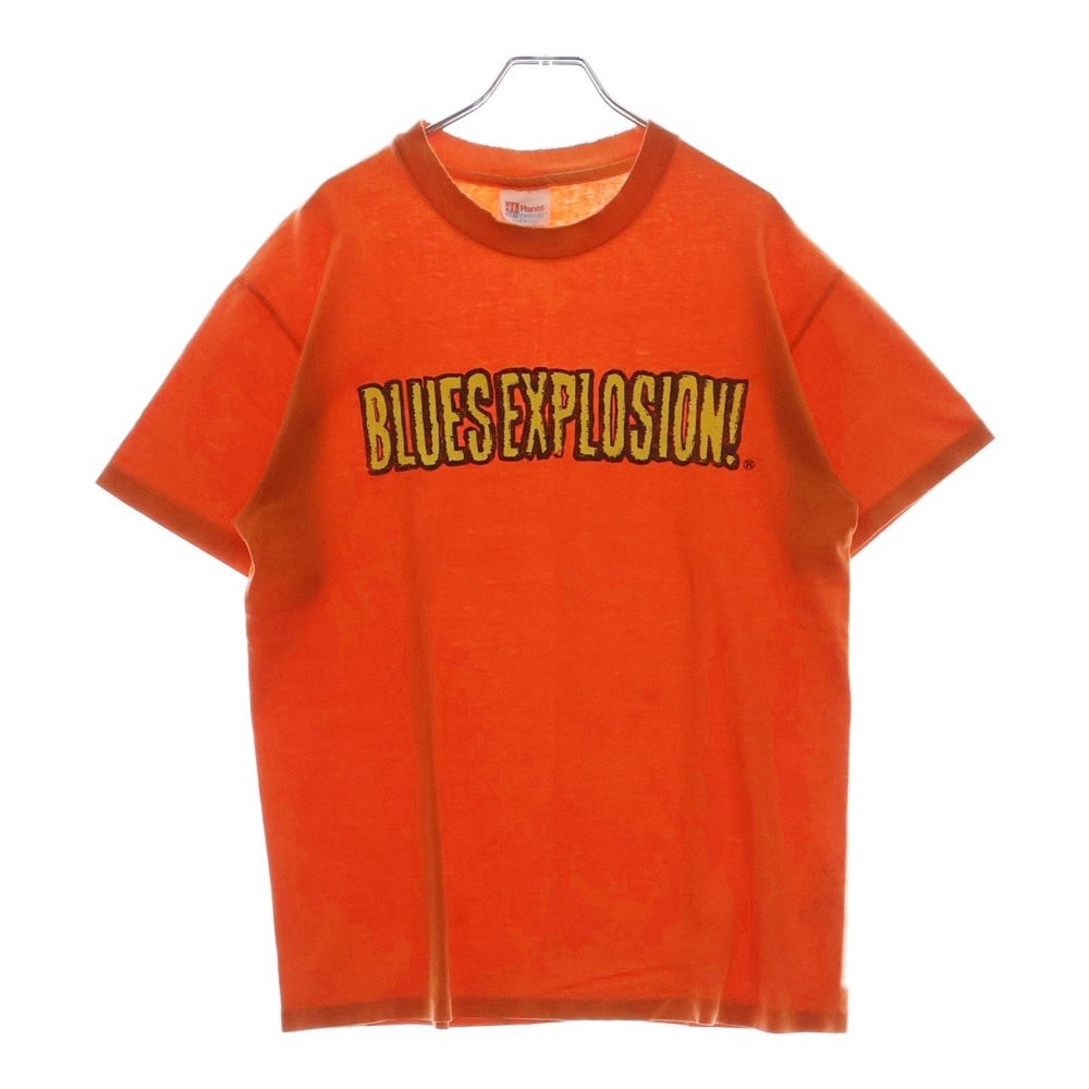 VINTAGE(ヴィンテージ) 90S JON SPENCER BLUES EXPLOSION 両面プリント 半袖Tシャツ オレンジ